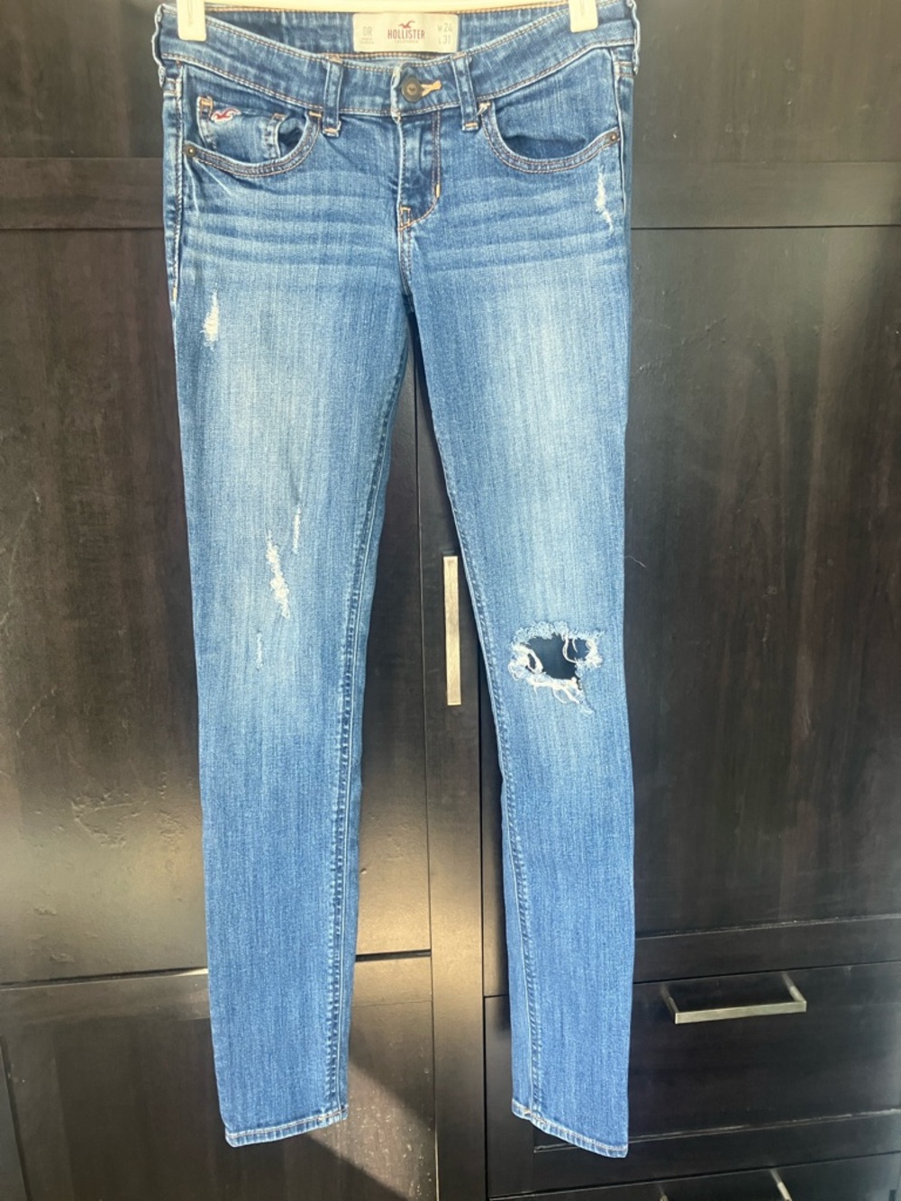 HOLLISTER | Low rise skinny jeans | Size 0R